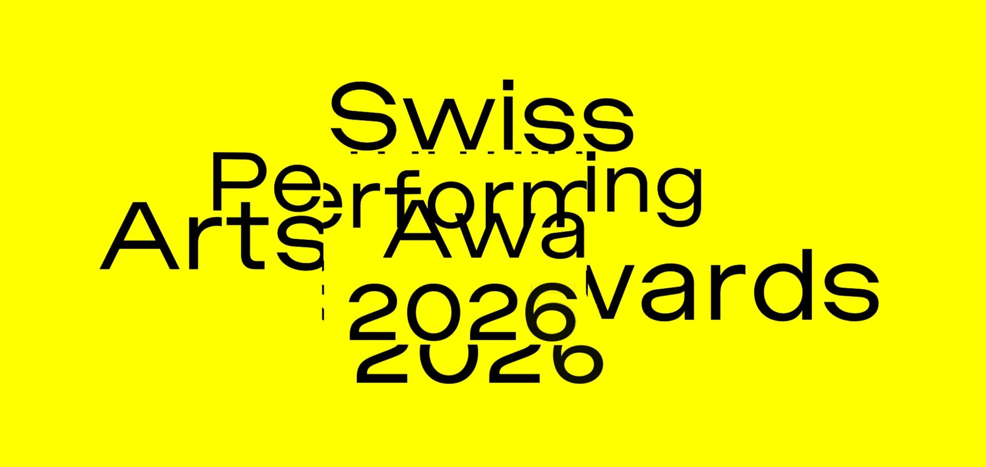 Banner Schweizer Preise Darstellende Kuenste 2026